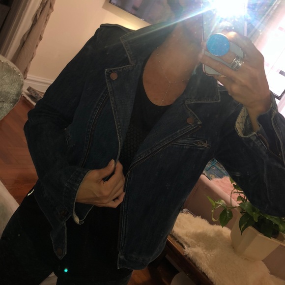 Biker Jean Jacket - Picture 10 of 11